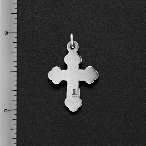 Retired James Avery Botonee Cross Charm - Picture 3 of 3